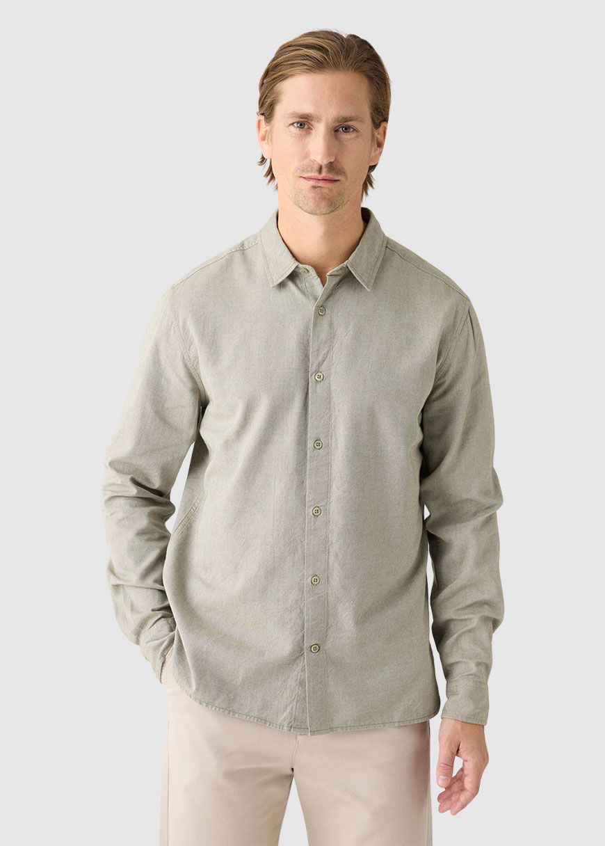 Regular Fit Light Twill Shirt