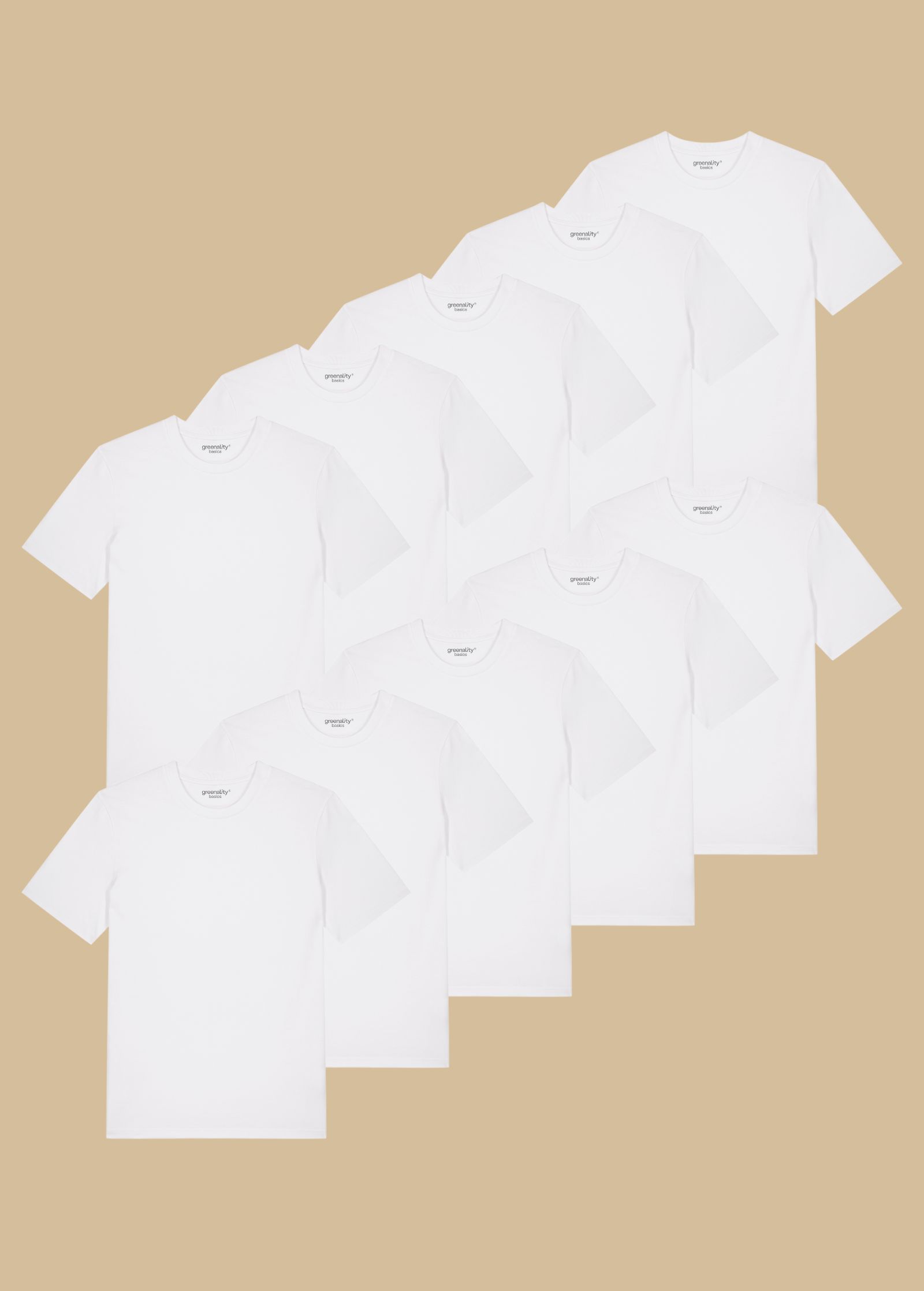 Classic T-Shirt Man 10er Pack White