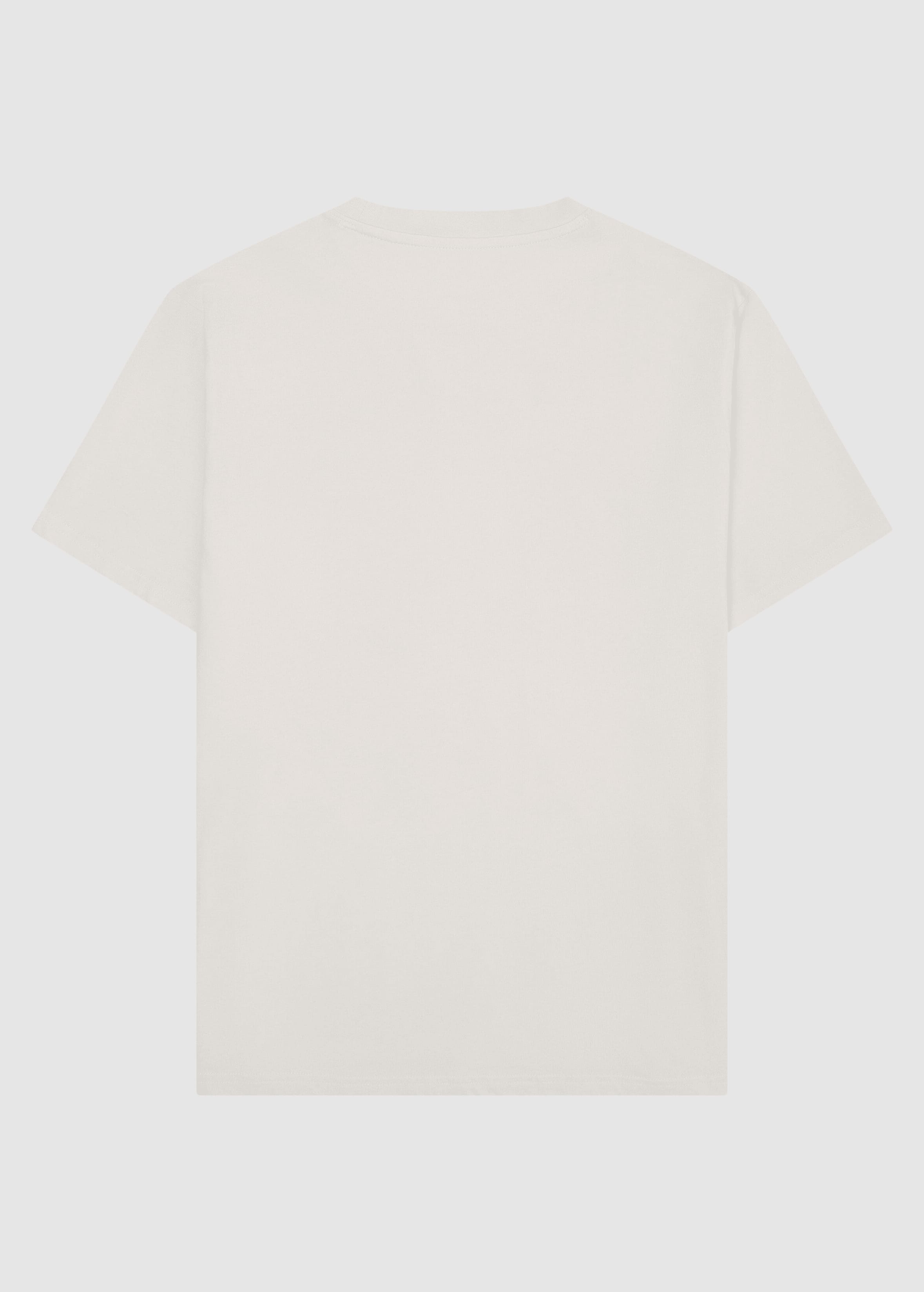 Chest Print T-Shirt Egret Chest Print T-Shirt Egret