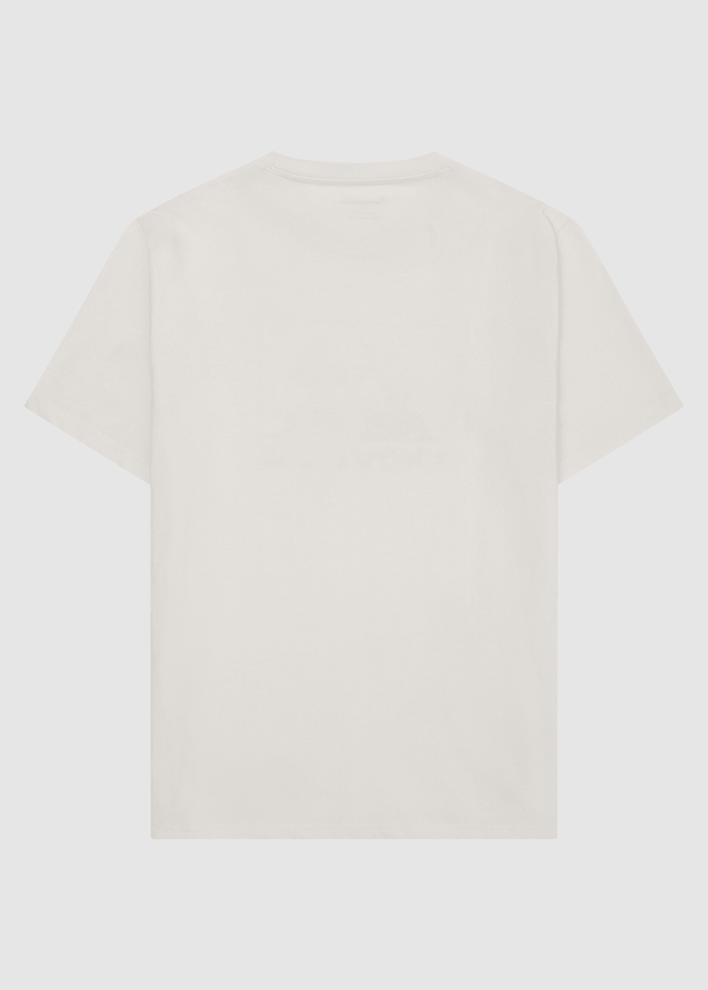 Front Print T-Shirt Egret Front Print T-Shirt Egret