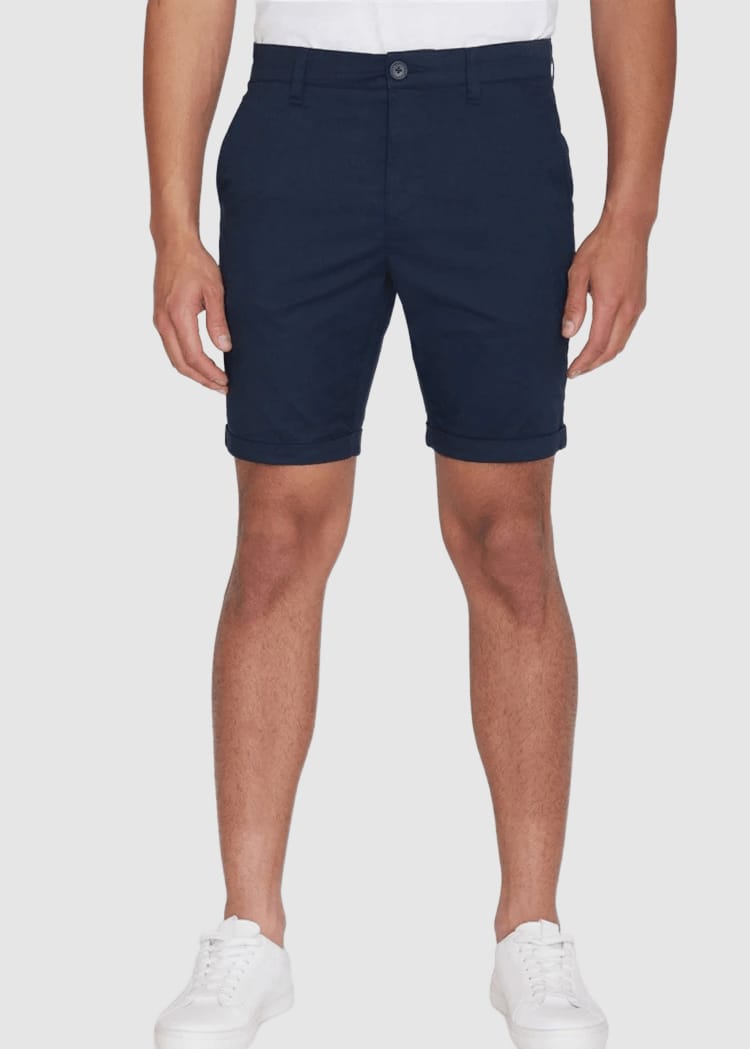 knowledge-cotton-apparel-chuck-regular-chino-shorts-total-eclipse-1.jpeg Chuck Regular Chino Shorts Total Eclipse