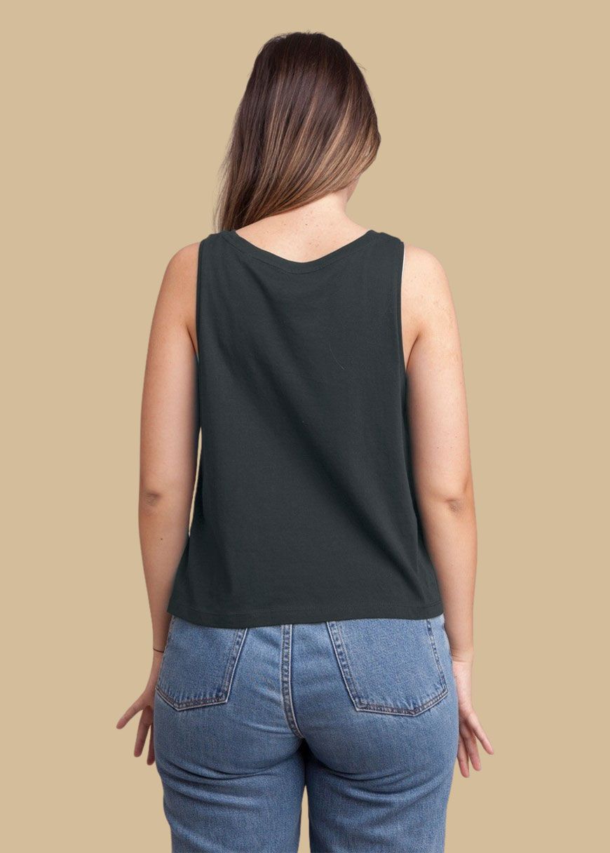 Cropped Oversized Tanktop Woman