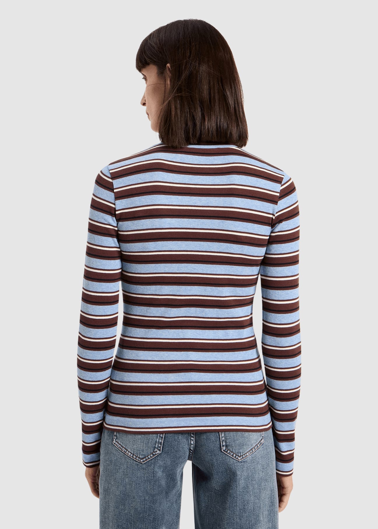 Rollkragenshirt Chocolate Multicolour
