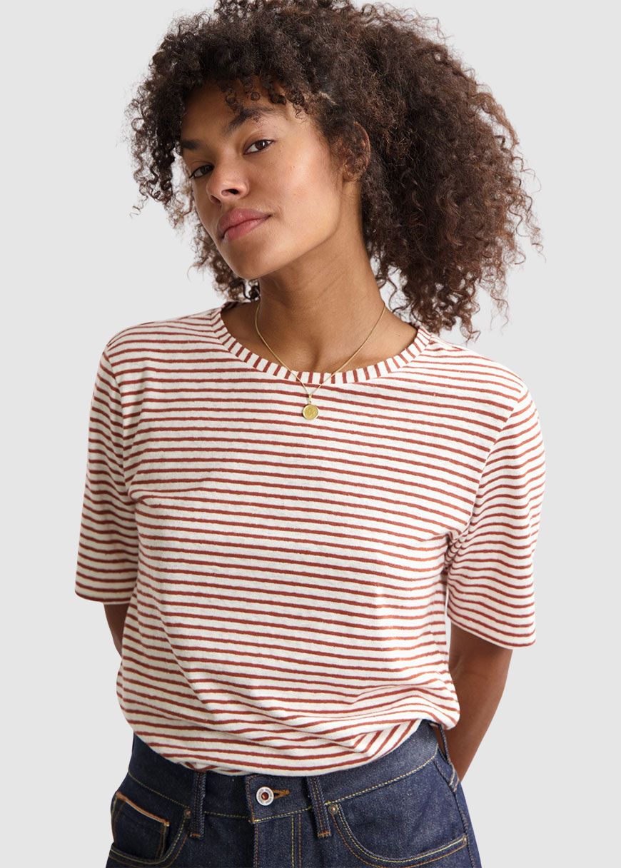 Olivia Striped Tee