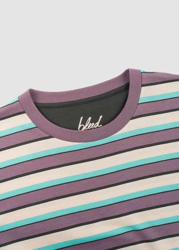 Multicolor-Stripe T-Shirt Multicolor-Stripe T-Shirt