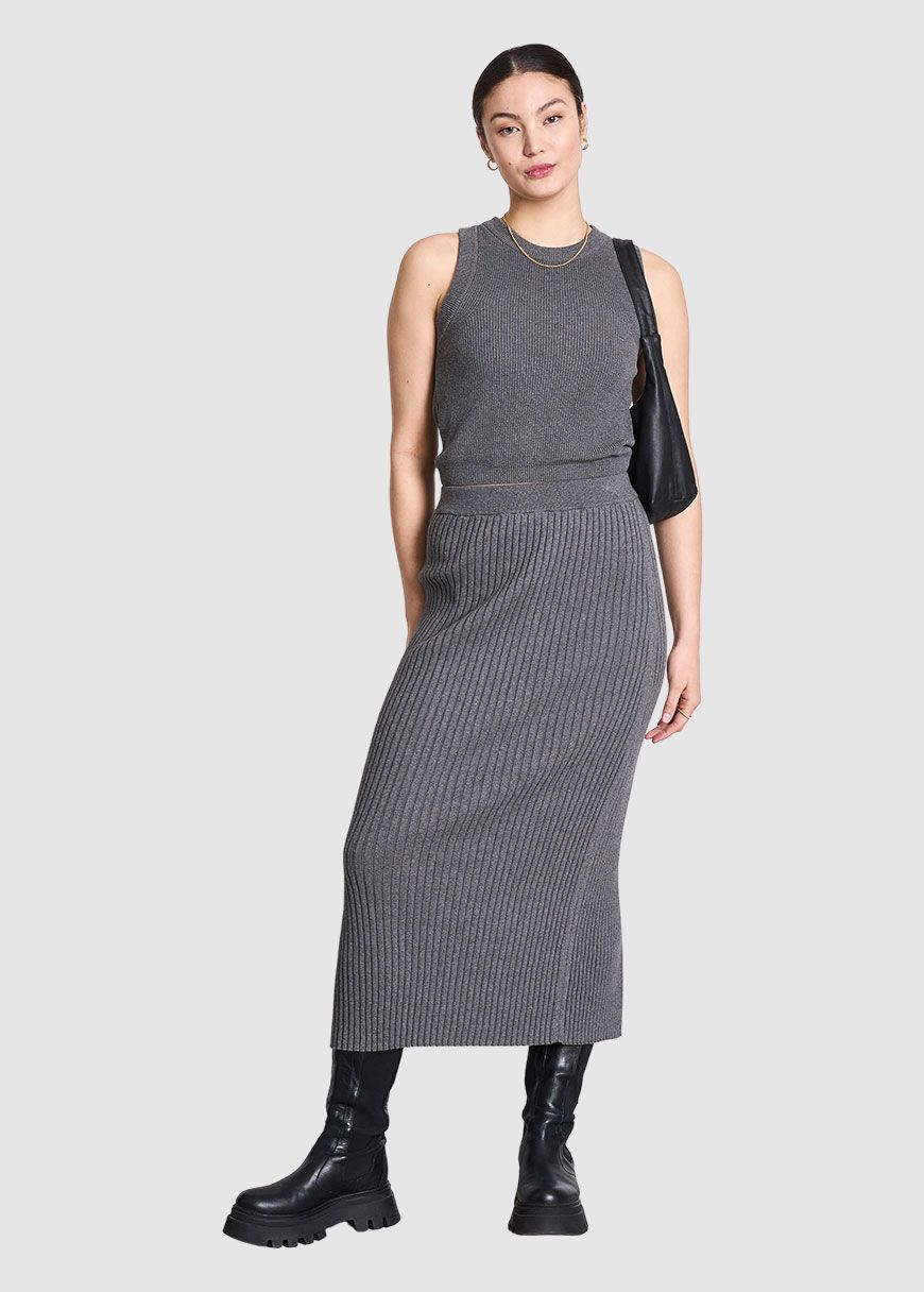 Midi Knit Skirt Ebba Midi Knit Skirt Ebba