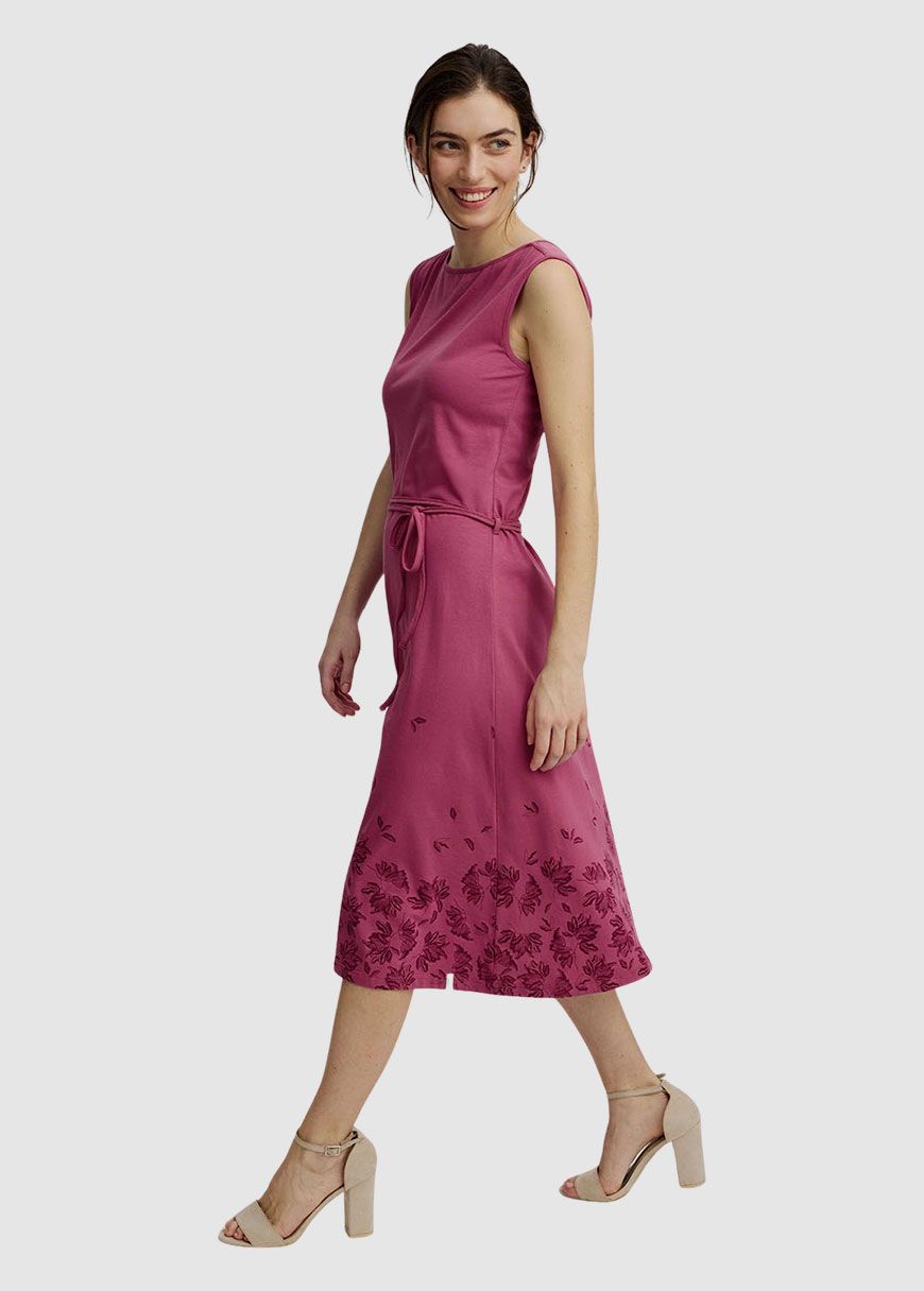 Blütenzauber Jersey-Kleid