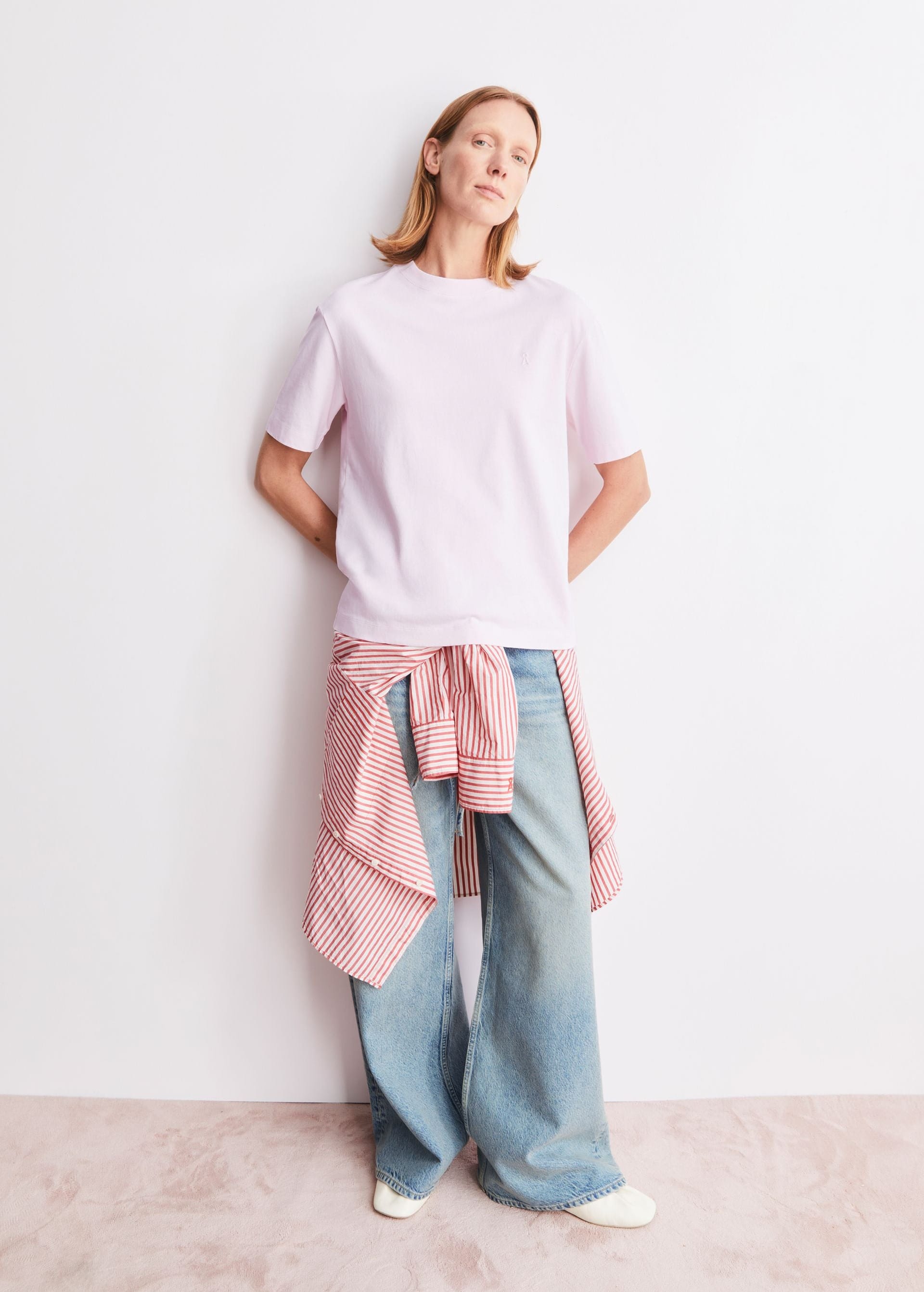 Tarjaa T-Shirt Pink Mist