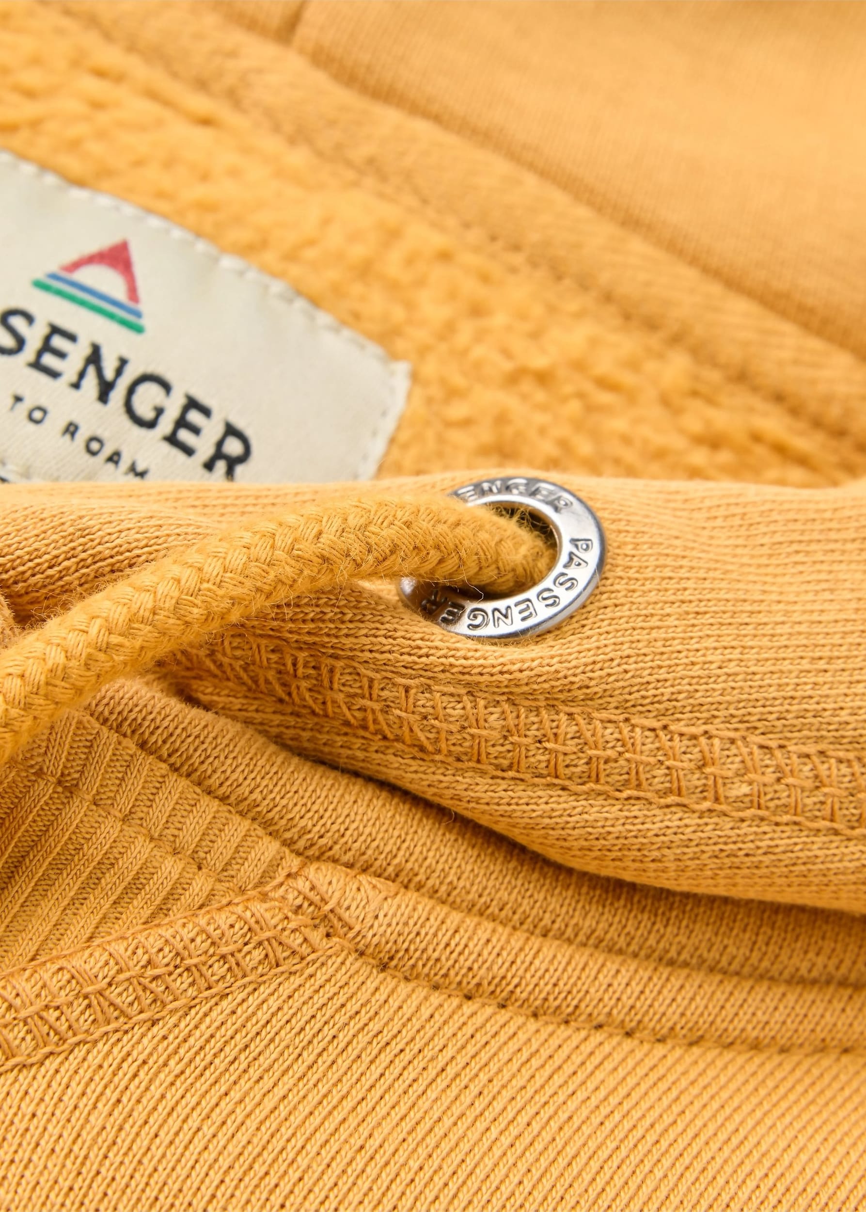 Roamer Recycled Cotton Hoodie Spruce Yellow