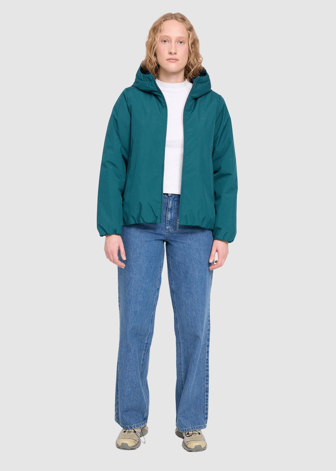 mazine-basic-padded-jacket-deep-teal-4.jpeg Basic Padded Jacket Deep Teal
