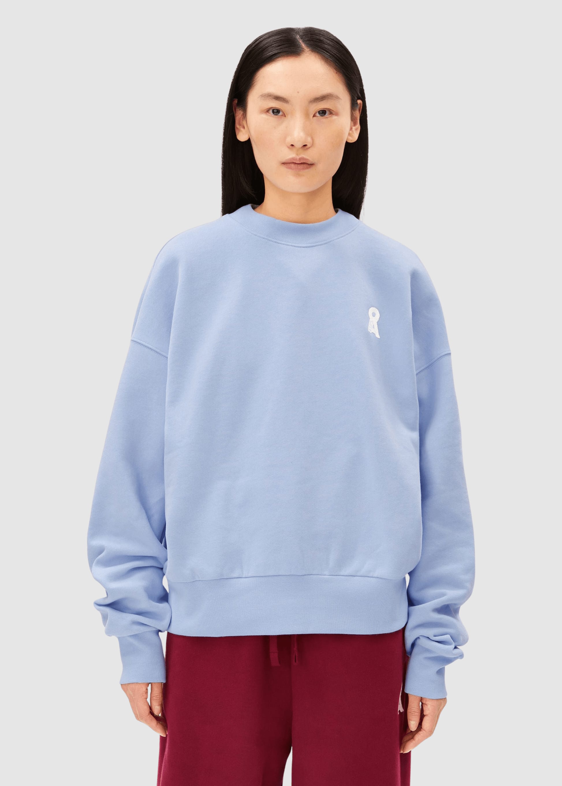 armedangels-iconic-alizaa-sweat-soft-blue-1.jpeg Iconic Å Alizaa Sweat Soft Blue