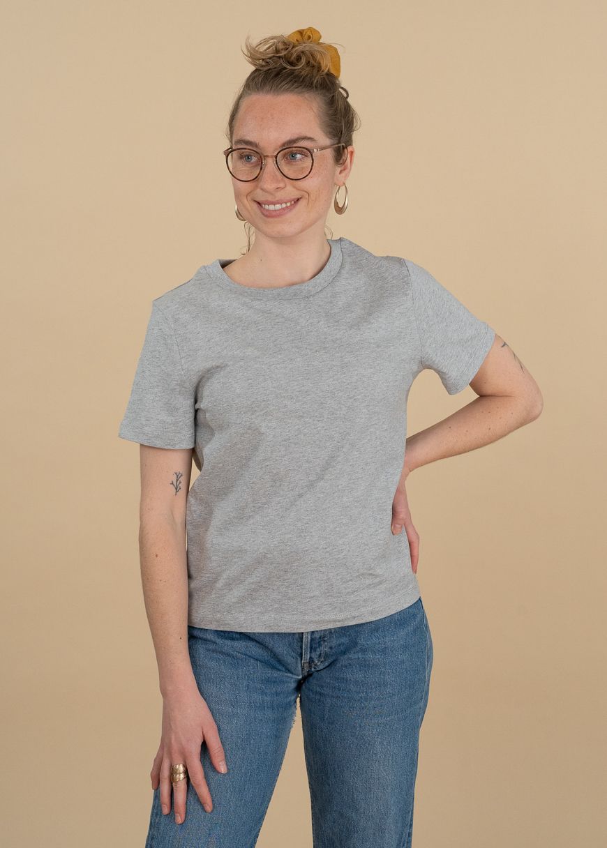 Heather_Grey_SA_78641_8c3b44476f.jpg Classic T-Shirt Woman 3er Pack Mix 1