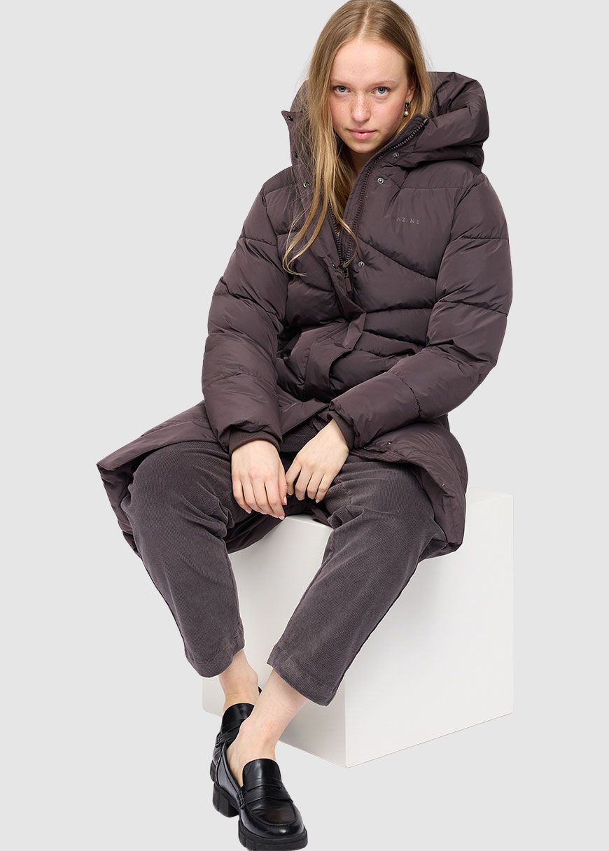 Waves Quilt Puffer Coat