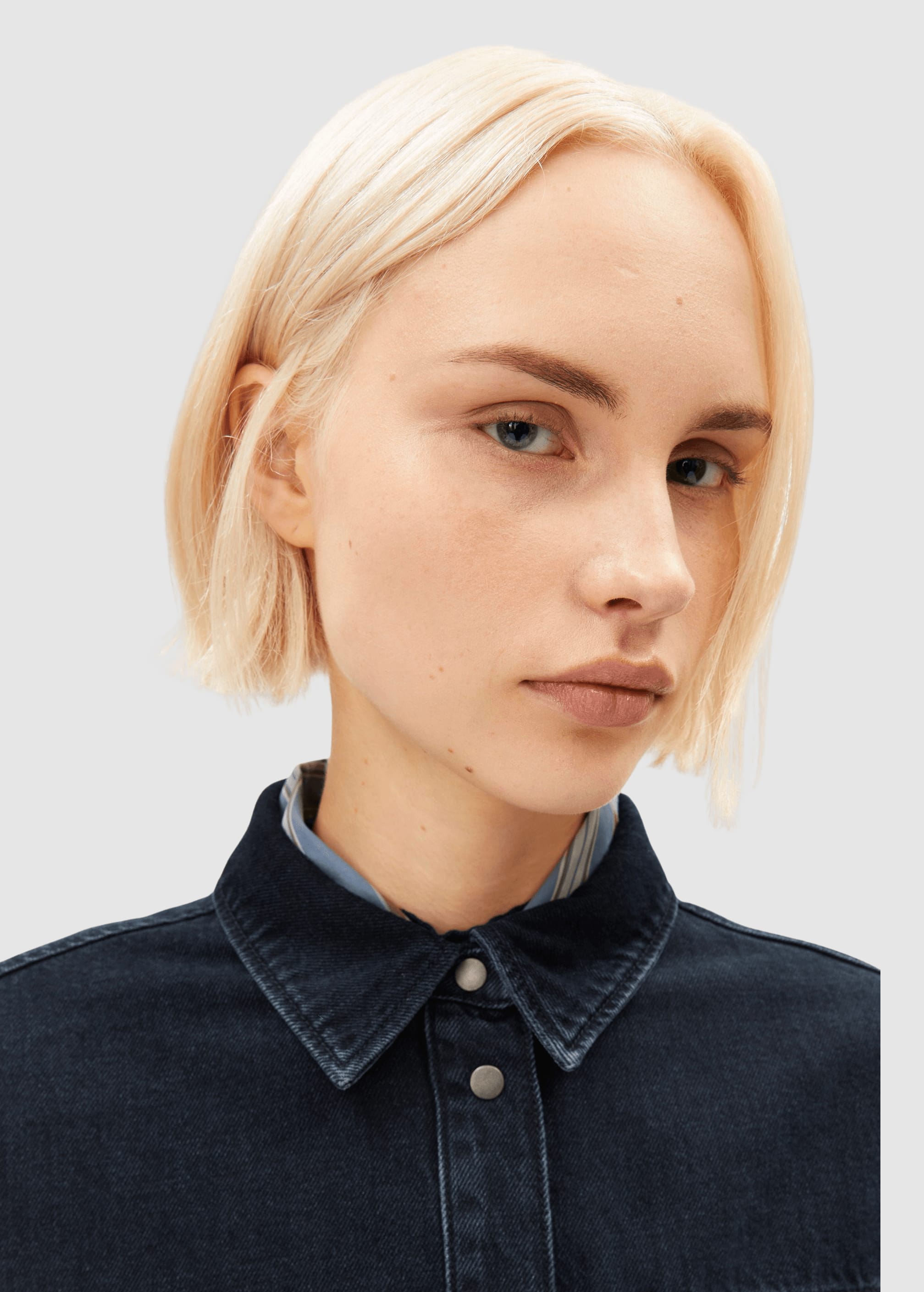 Nalaani Denim Blouse Rinse