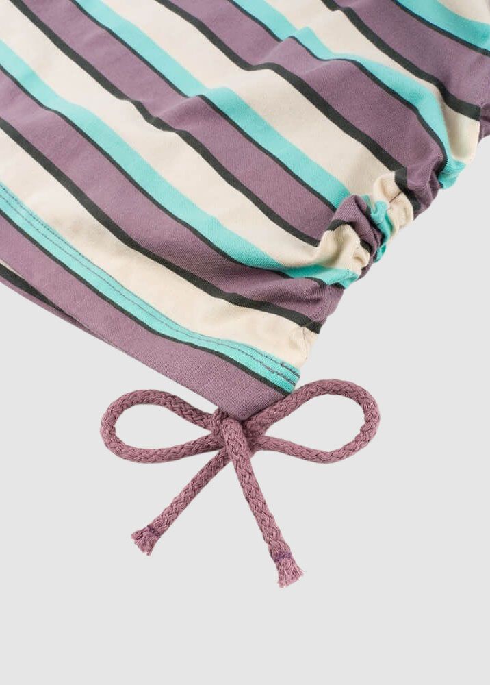 Multicolor-Stripe Top