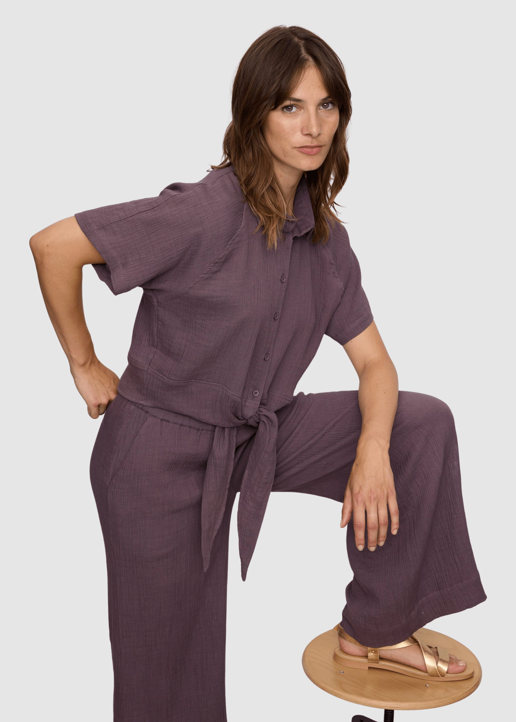 Blouse Tulip Mystic Grape