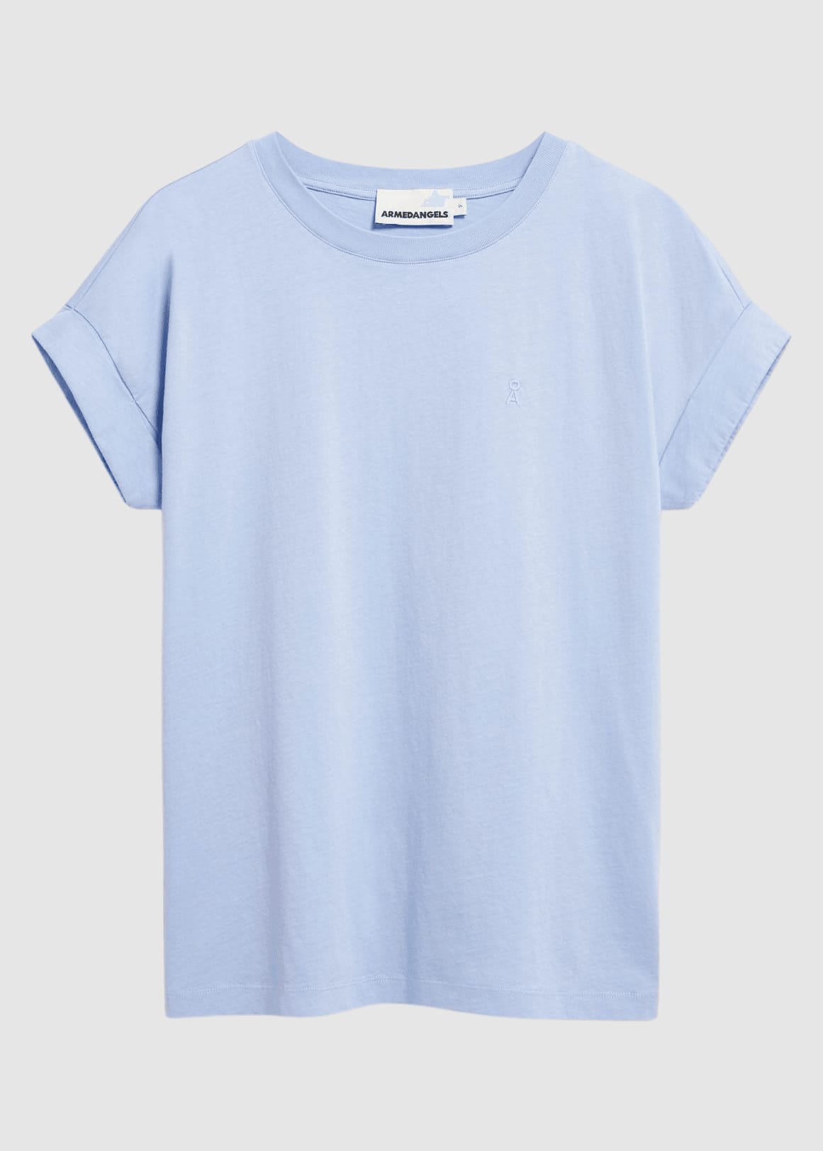 armedangels-idaara-t-shirt-soft-blue-6.jpeg Idaara T-Shirt Soft Blue