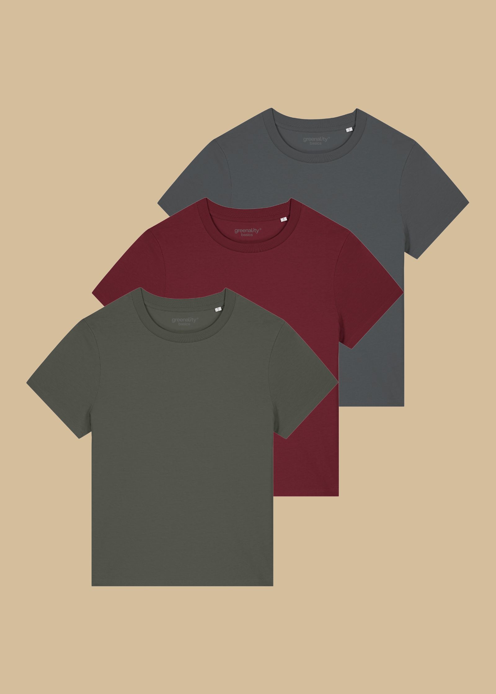 Classic T-Shirt Woman 3er Pack Mix 8