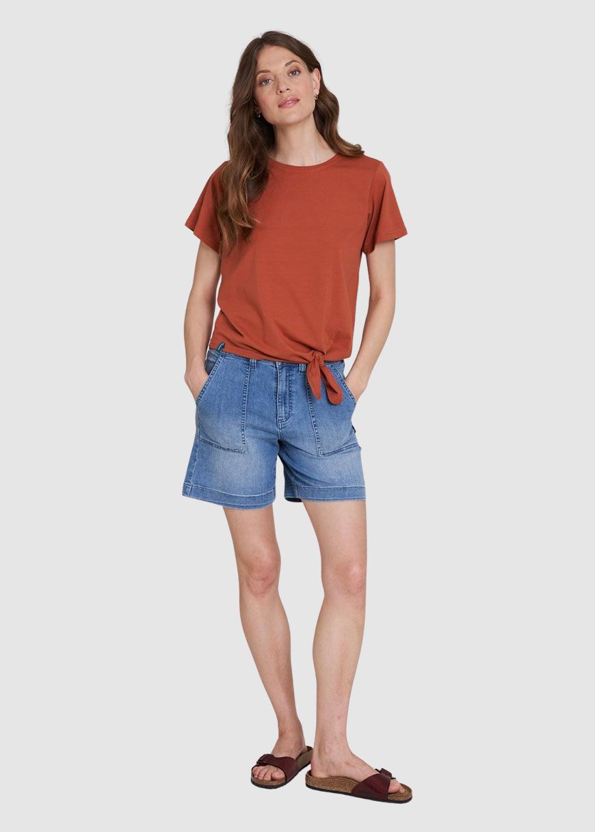 Jersey Shirt zum Knoten Jersey Shirt zum Knoten