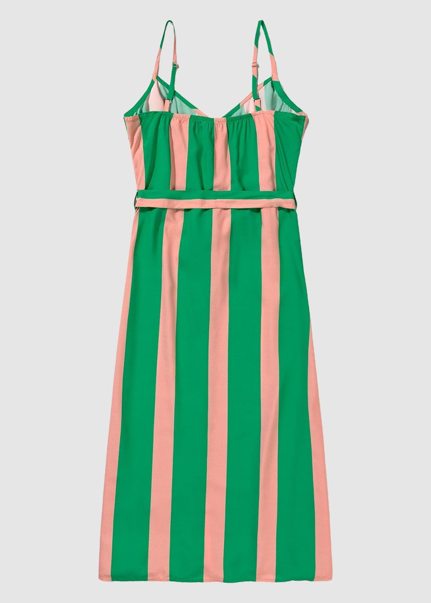 Color Block Strap Dress