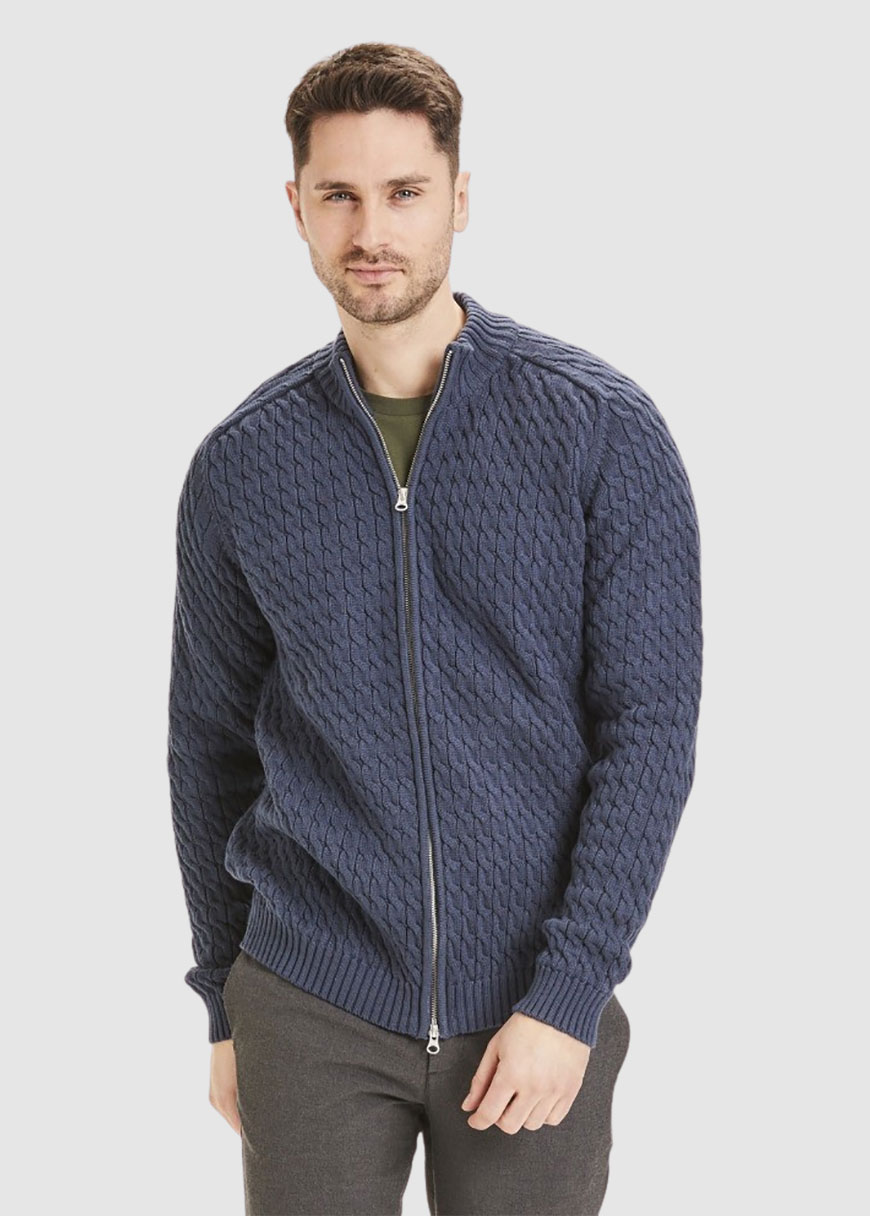 Field Cardigan Cable Knit