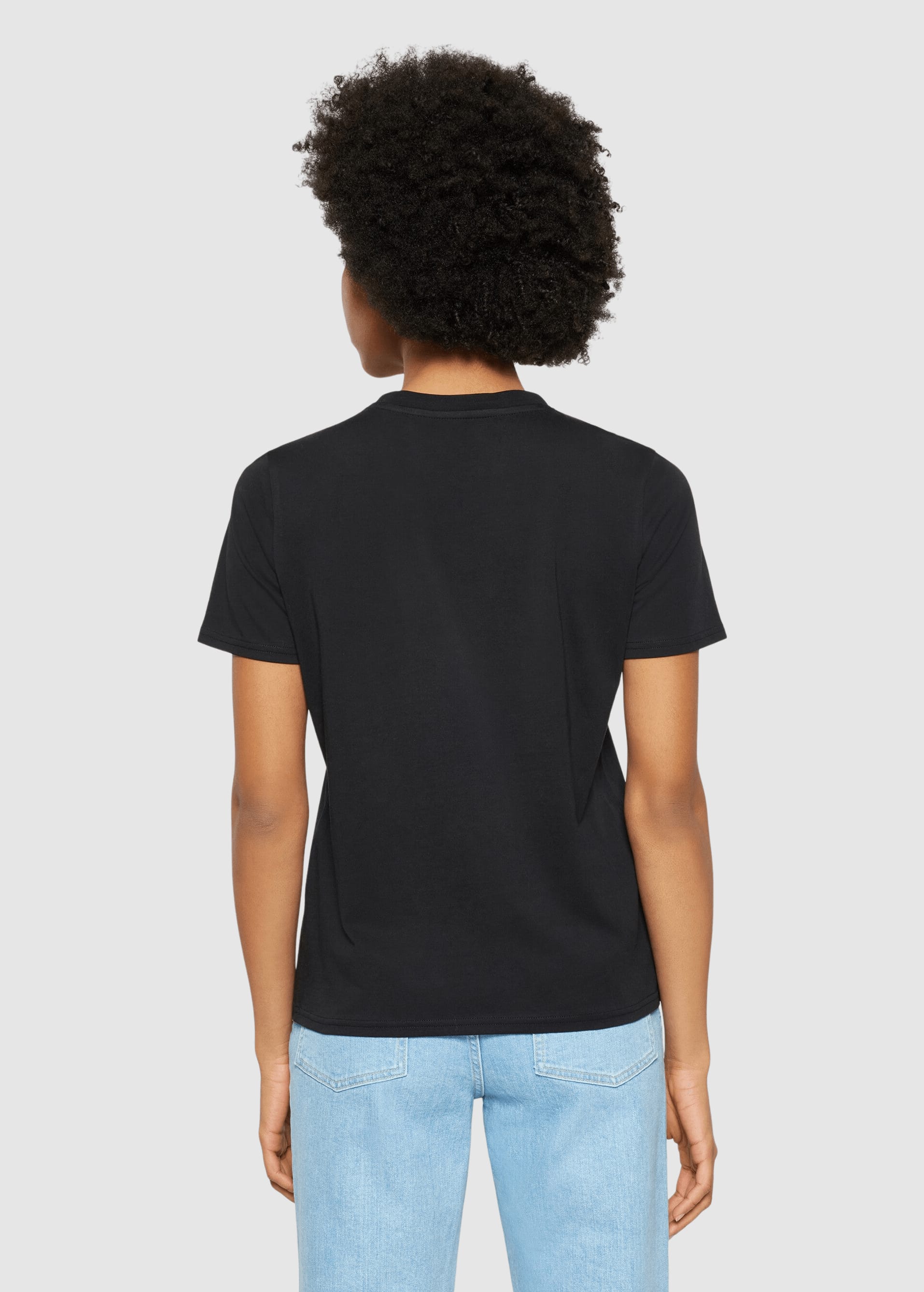Pima T-Shirt Black Jet Pima T-Shirt Black Jet