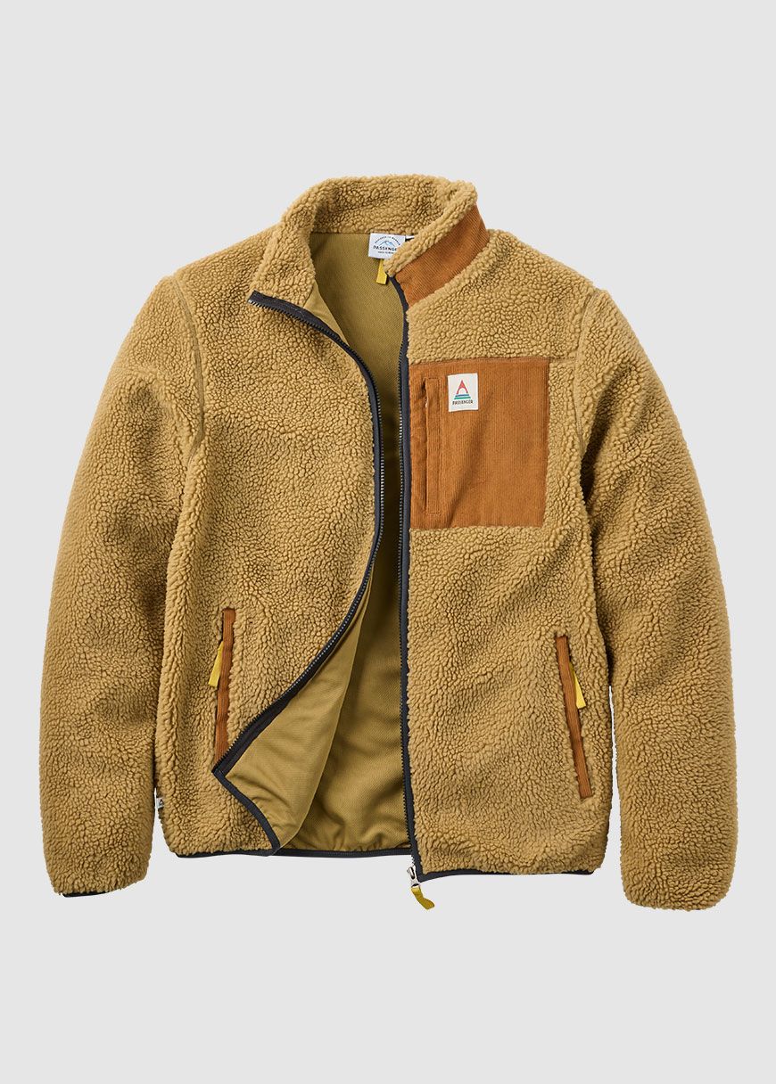 Trekker Recycled Deep Pile Sherpa Fleece