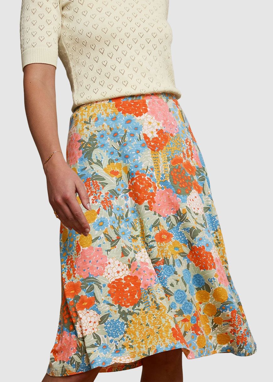 King Louie Women Juno Skirt Clark in Streeple Blue King Louie Women Juno Skirt Clark in Streeple Blue