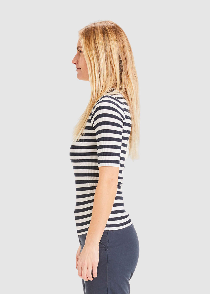 Canna Rib Tee Striped Canna Rib Tee Striped