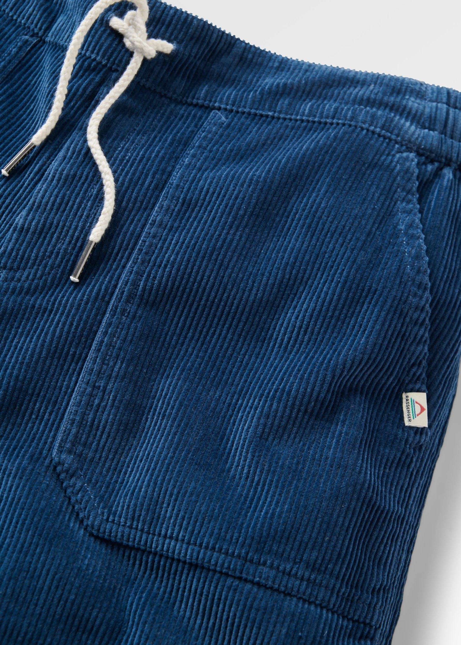 Avian Organic Cord Short 2.0 Dark Denim