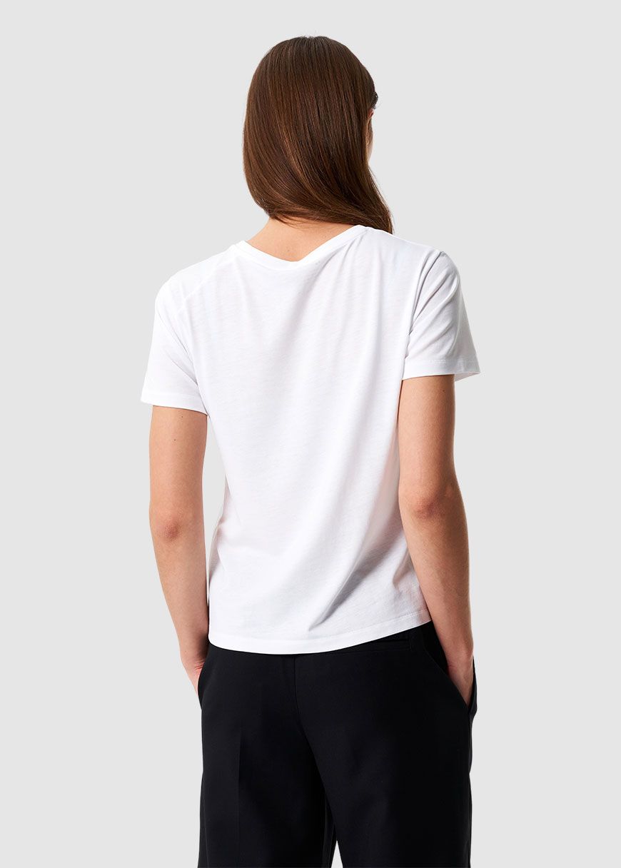 T-Shirt Tencel Cotton Women Tone T-Shirt Tencel Cotton Women Tone