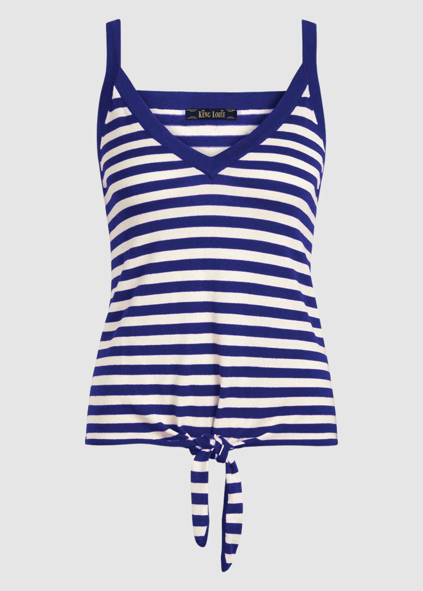 Isa Knot Camisole Classic Stripe Isa Knot Camisole Classic Stripe
