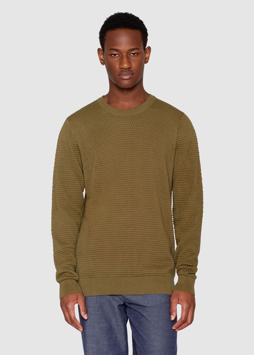 Vagn Regular Bubble Knit Crew Neck
