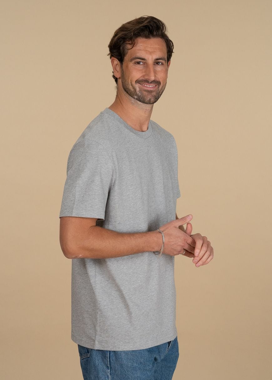 GXB-STTU169-HEATHERGREY-04.jpg Classic T-Shirt Man Heather Grey