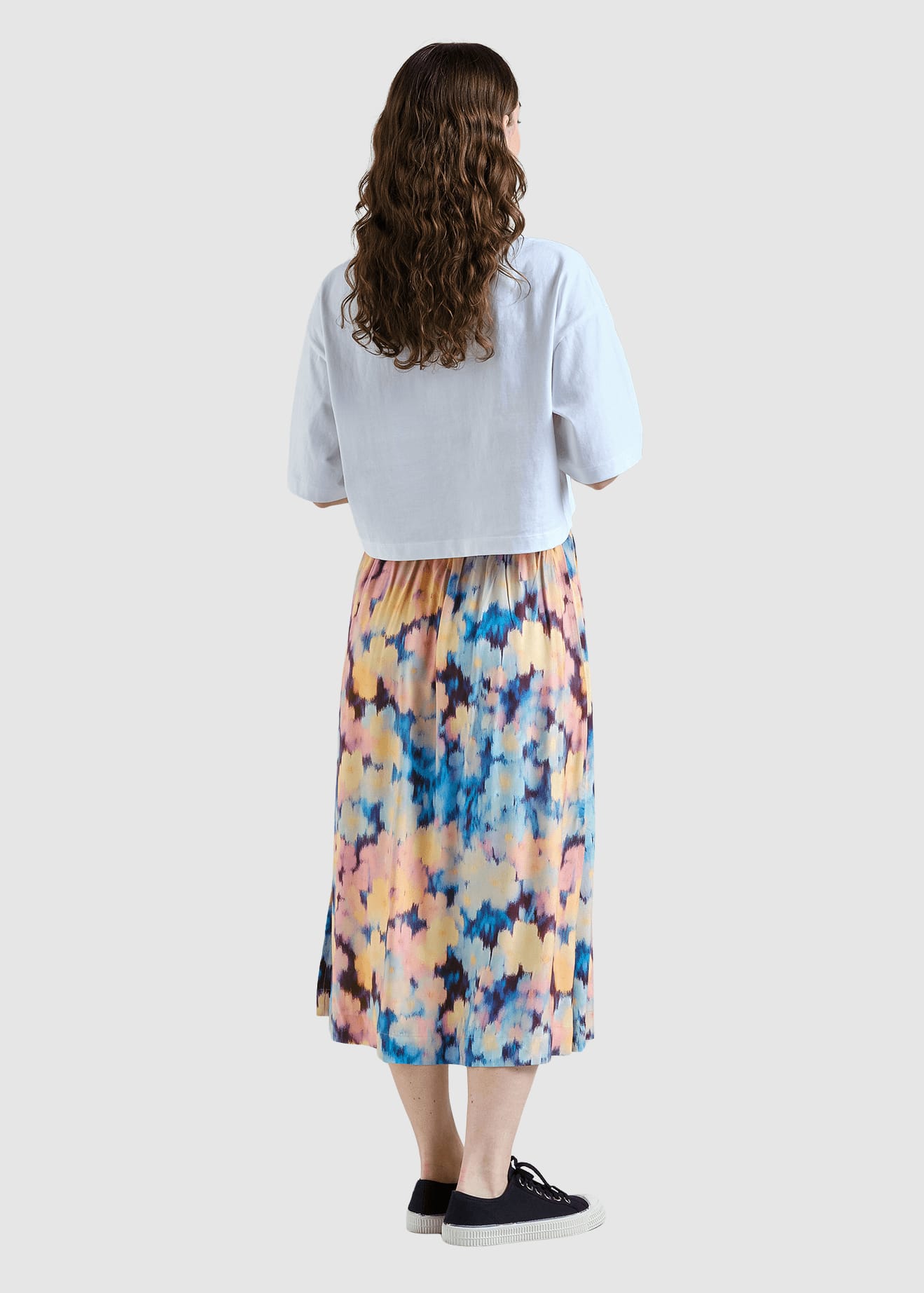 Skirt Viken Ikat Field Multi Color