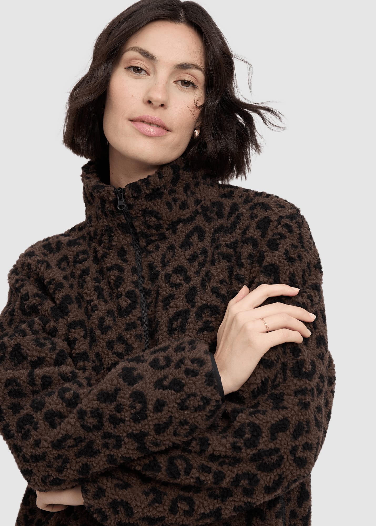 mazine-printed-teddy-fleece-jacket-chocolate-brown-printed-3.jpeg Printed Teddy-Fleece Jacket Chocolate Brown Printed
