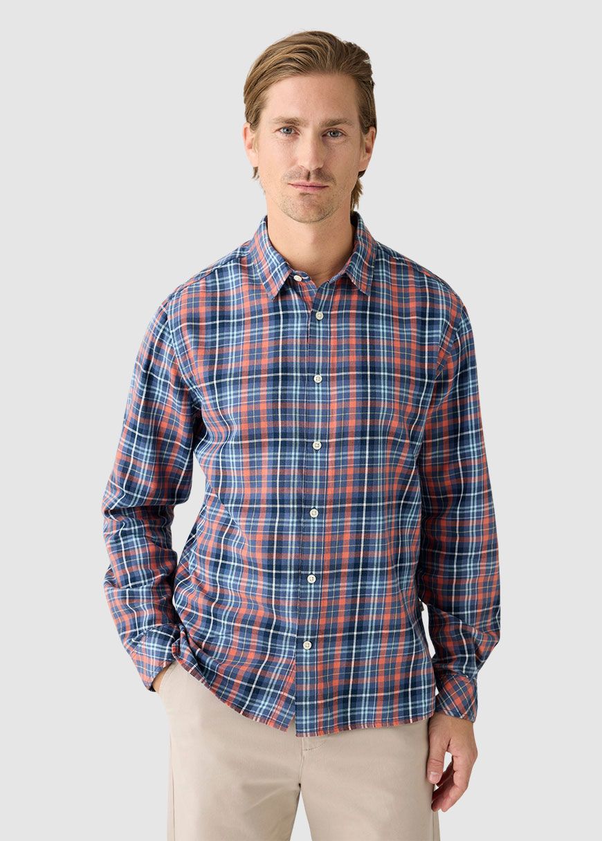 Regular Fit Small Checked Flannel Shirt