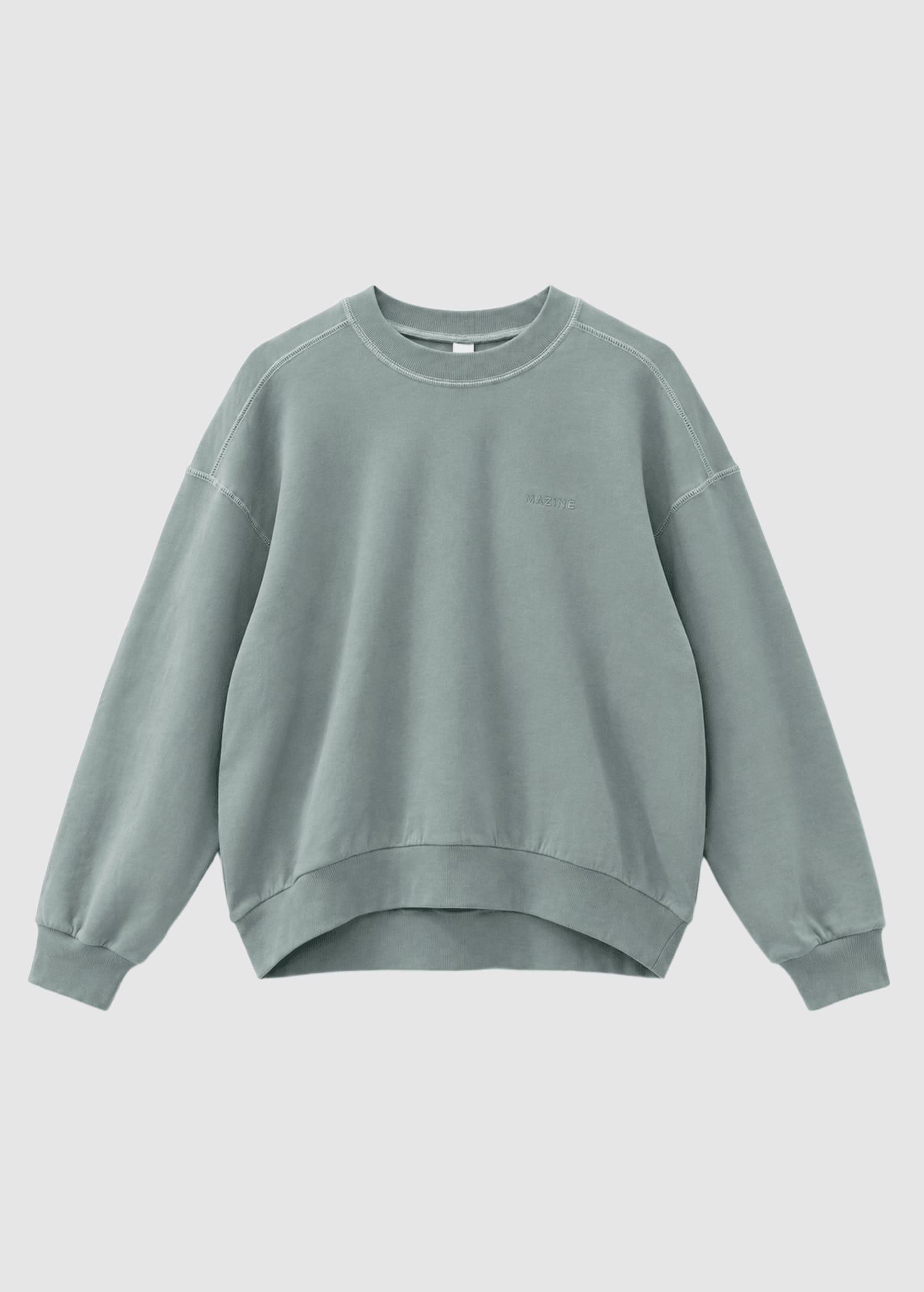 mazine-basic-sweatshirt-dove-blue-6.jpeg Basic Sweatshirt Dove Blue