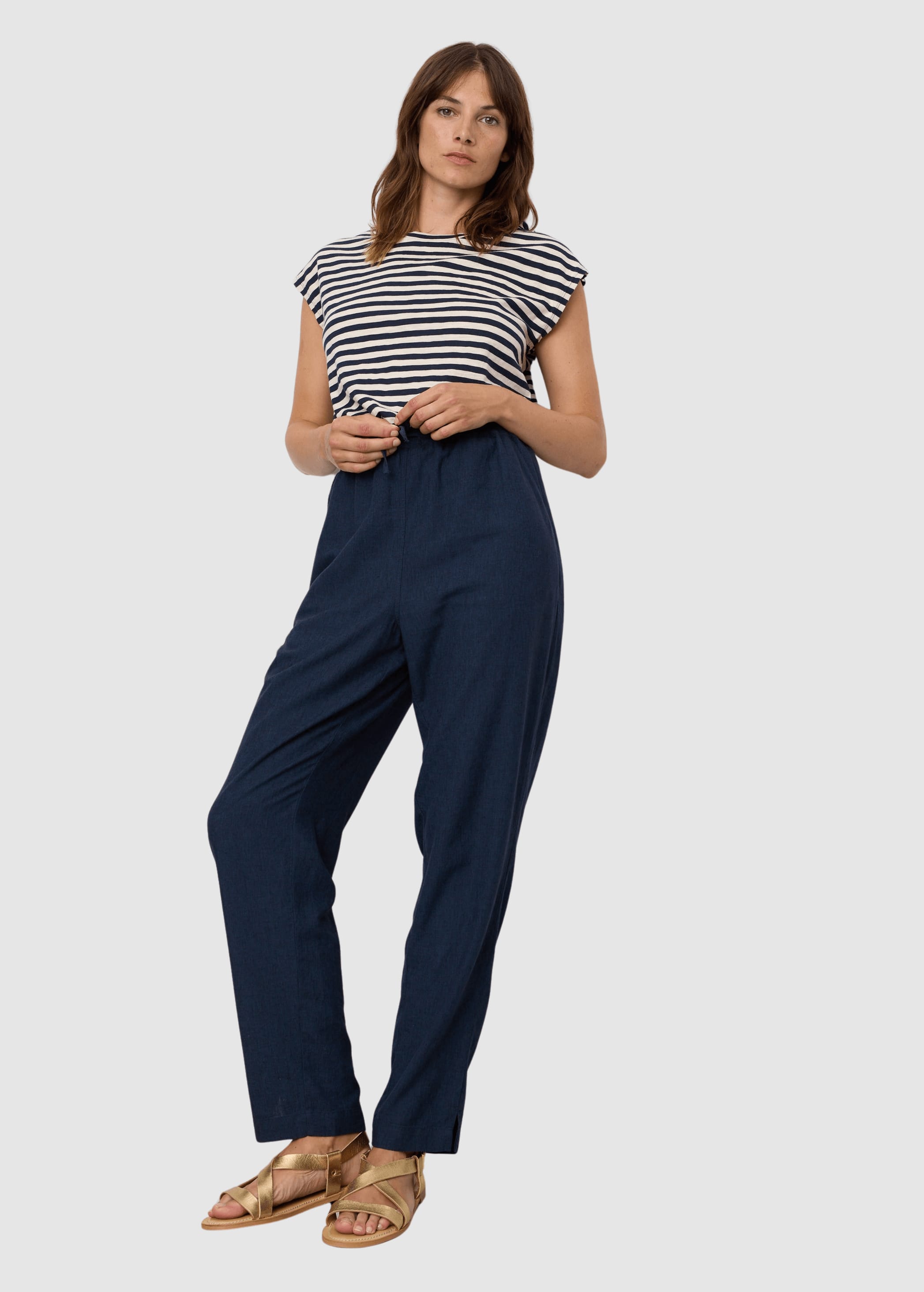 Pants Moonflower Navy