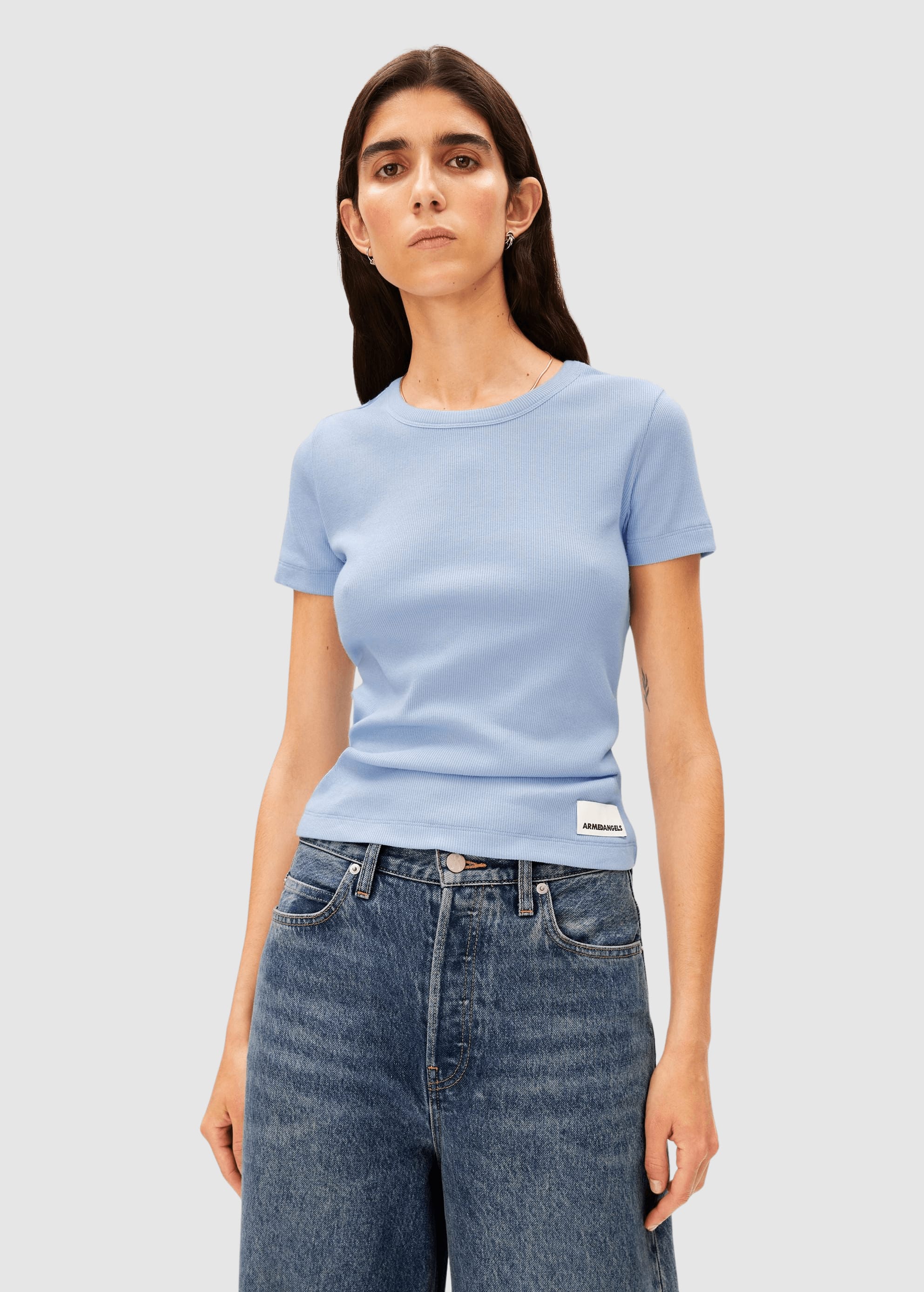 armedangels-kardaa-t-shirt-soft-blue-1.jpeg Kardaa T-Shirt Soft Blue
