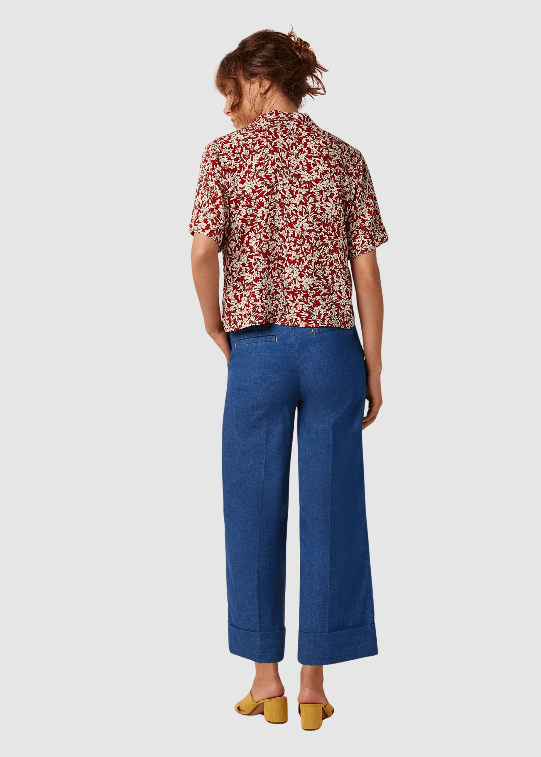 Elsie Blouse Paradis Chili Red