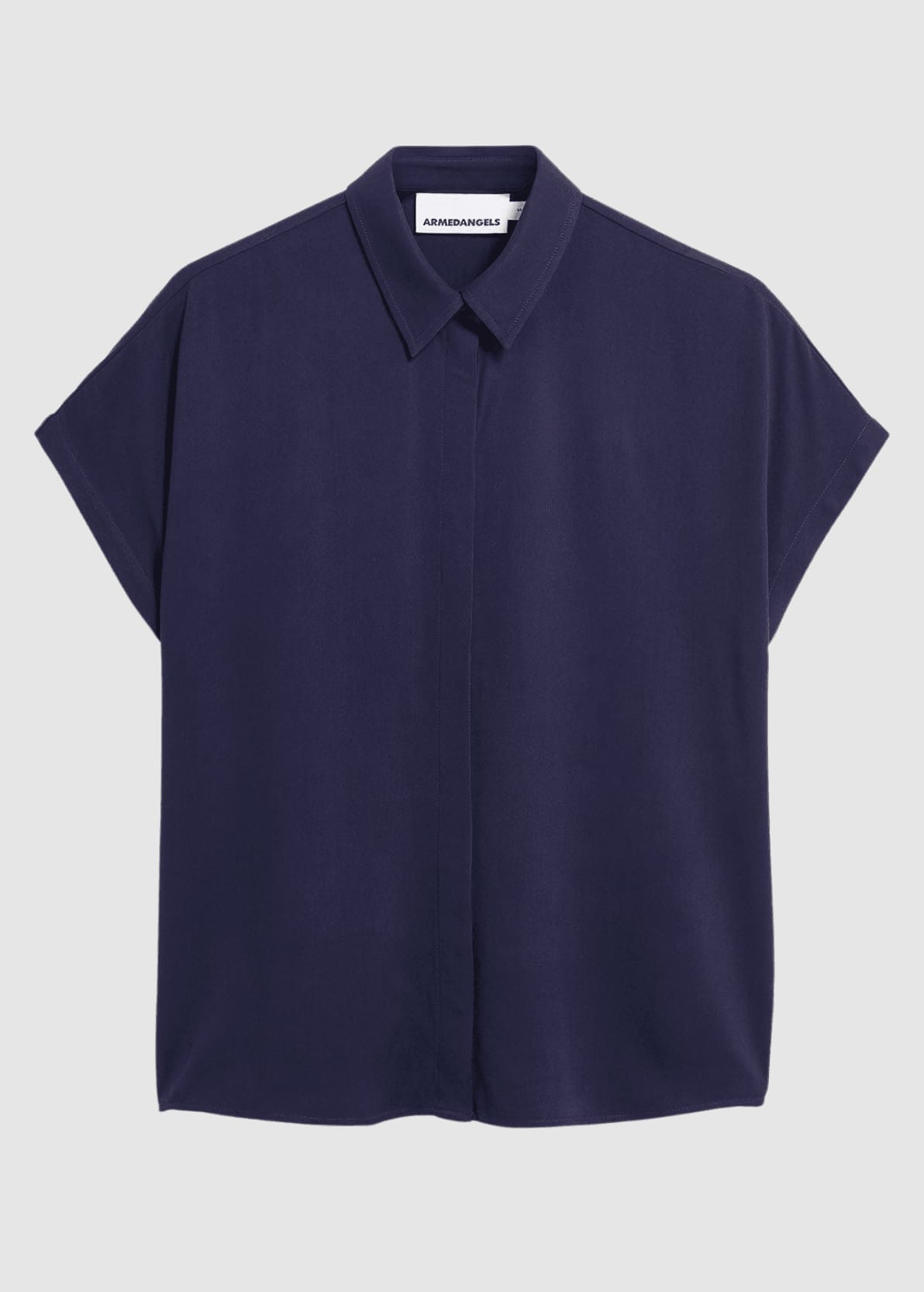 Larisaana Blouse Tinted Navy Larisaana Blouse Tinted Navy