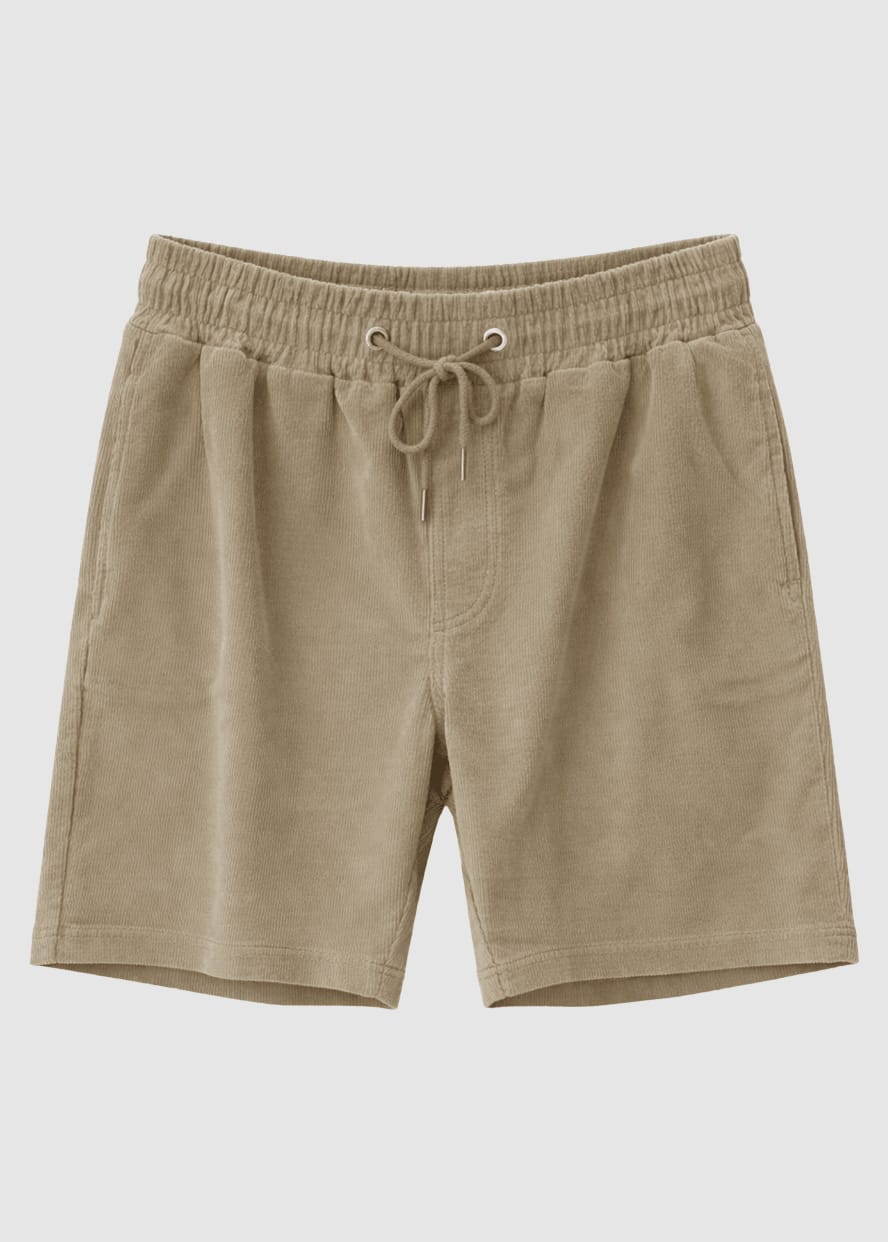 Corduroy Pull-On Shorts Light Khaki Corduroy Pull-On Shorts Light Khaki
