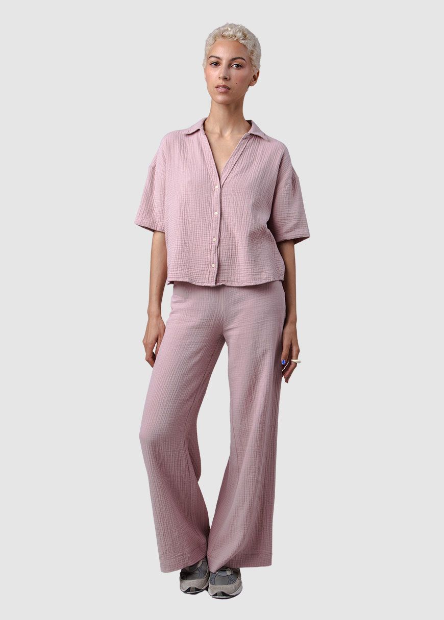 Bubble Oversize Cropped Blouse Bubble Oversize Cropped Blouse