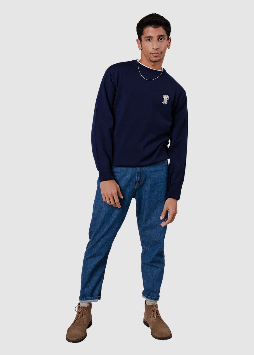 Snoopy Patch Sweater Snoopy Patch Sweater