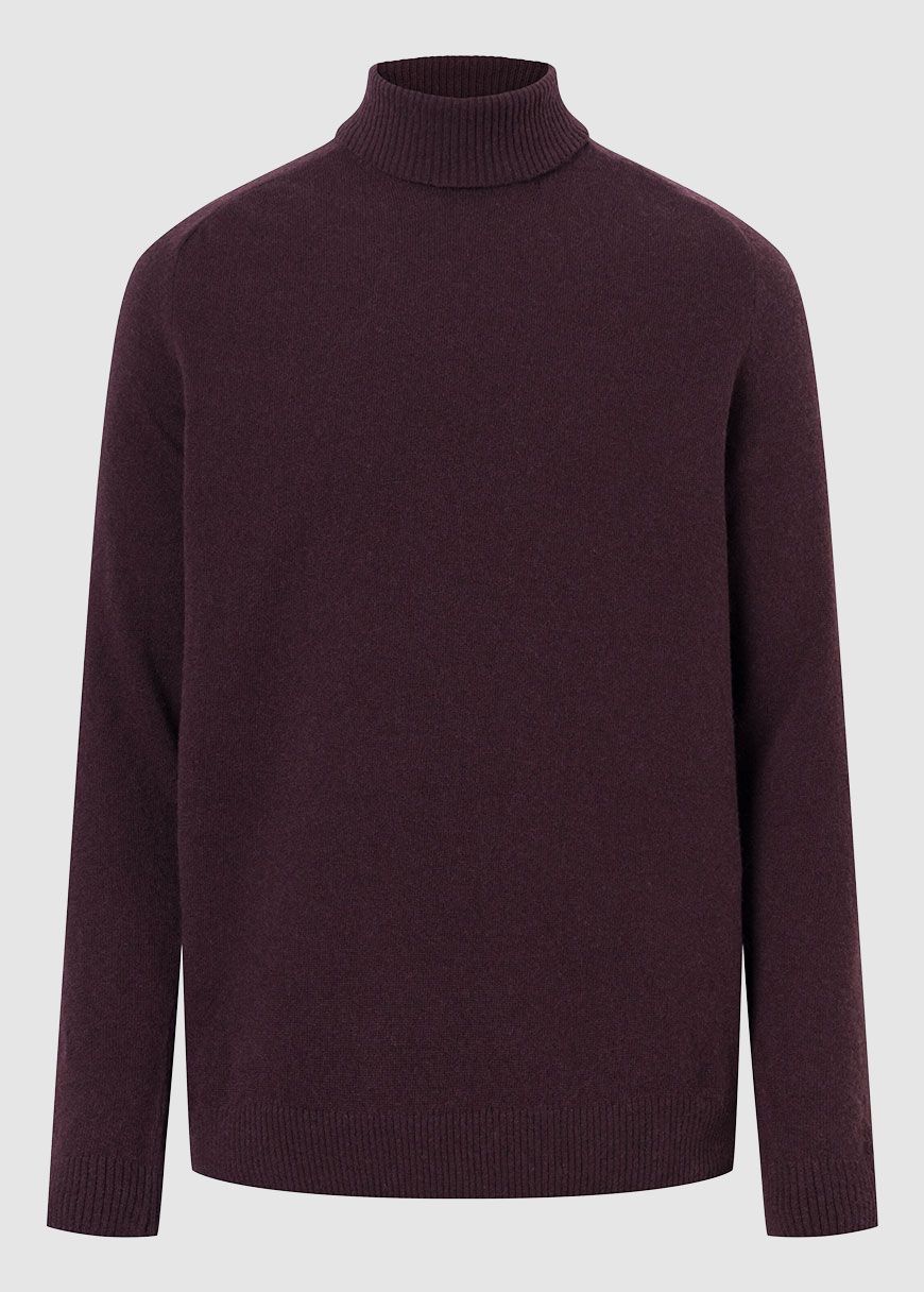 Roll Neck Wool Knit