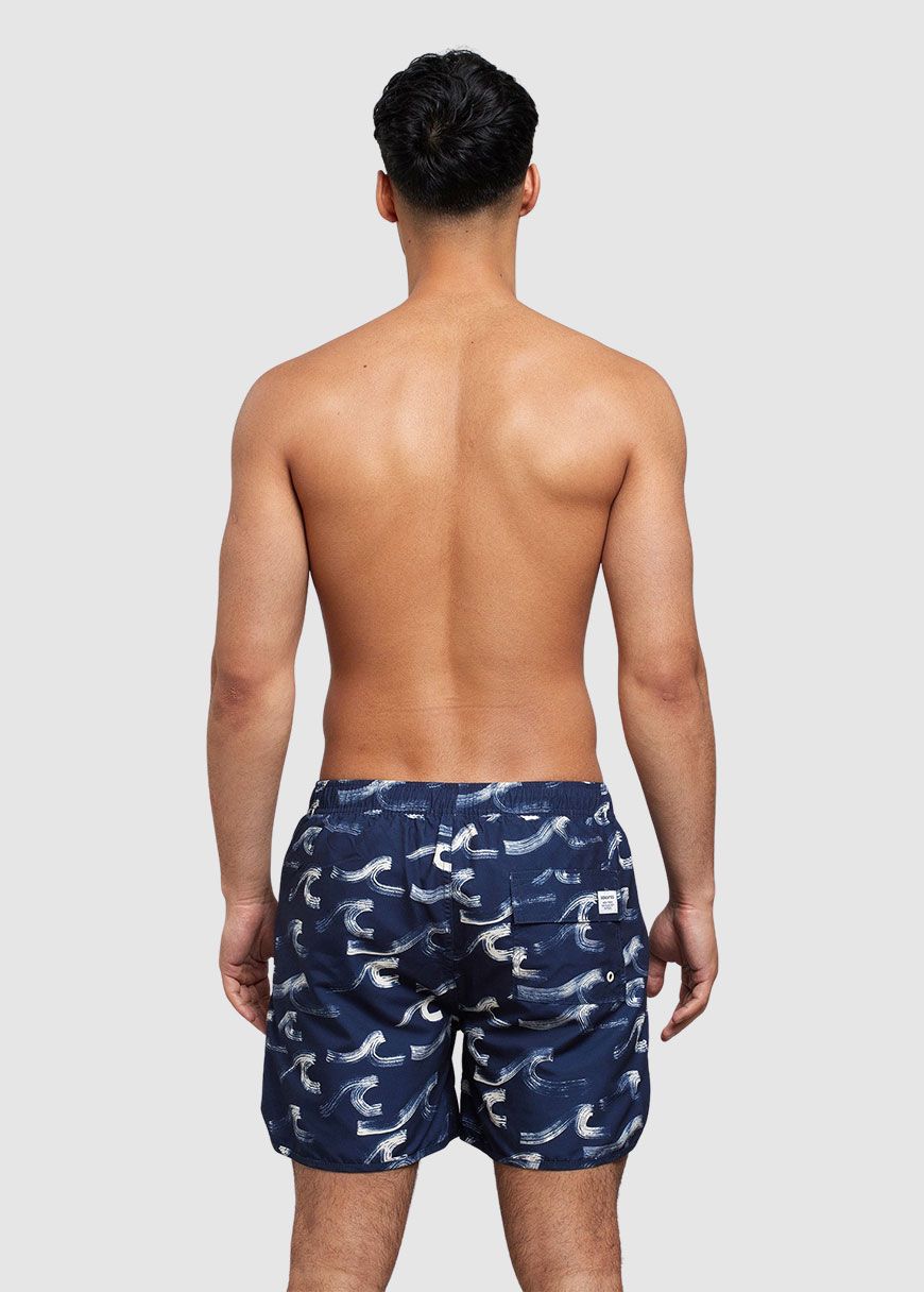 Swim Shorts Sandhamn Brushed Waves Swim Shorts Sandhamn Brushed Waves