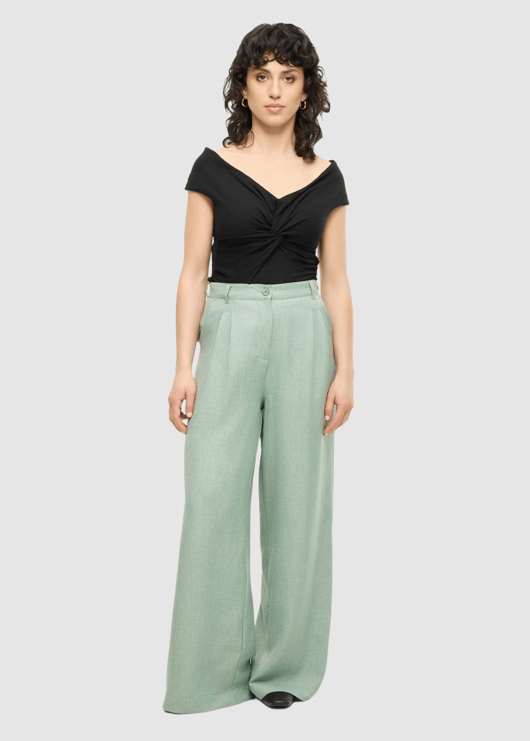 Tropical Afternoon Trousers Green Tropical Afternoon Trousers Green