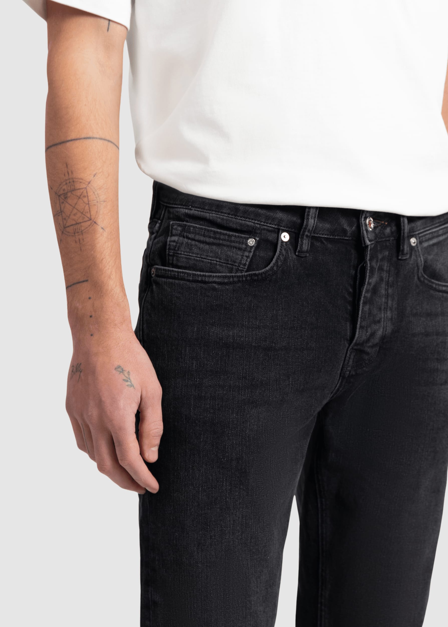 Jim Regular Slim Vintage Black