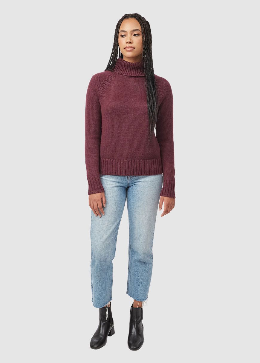 W Highline Wool Turtleneck Sweater